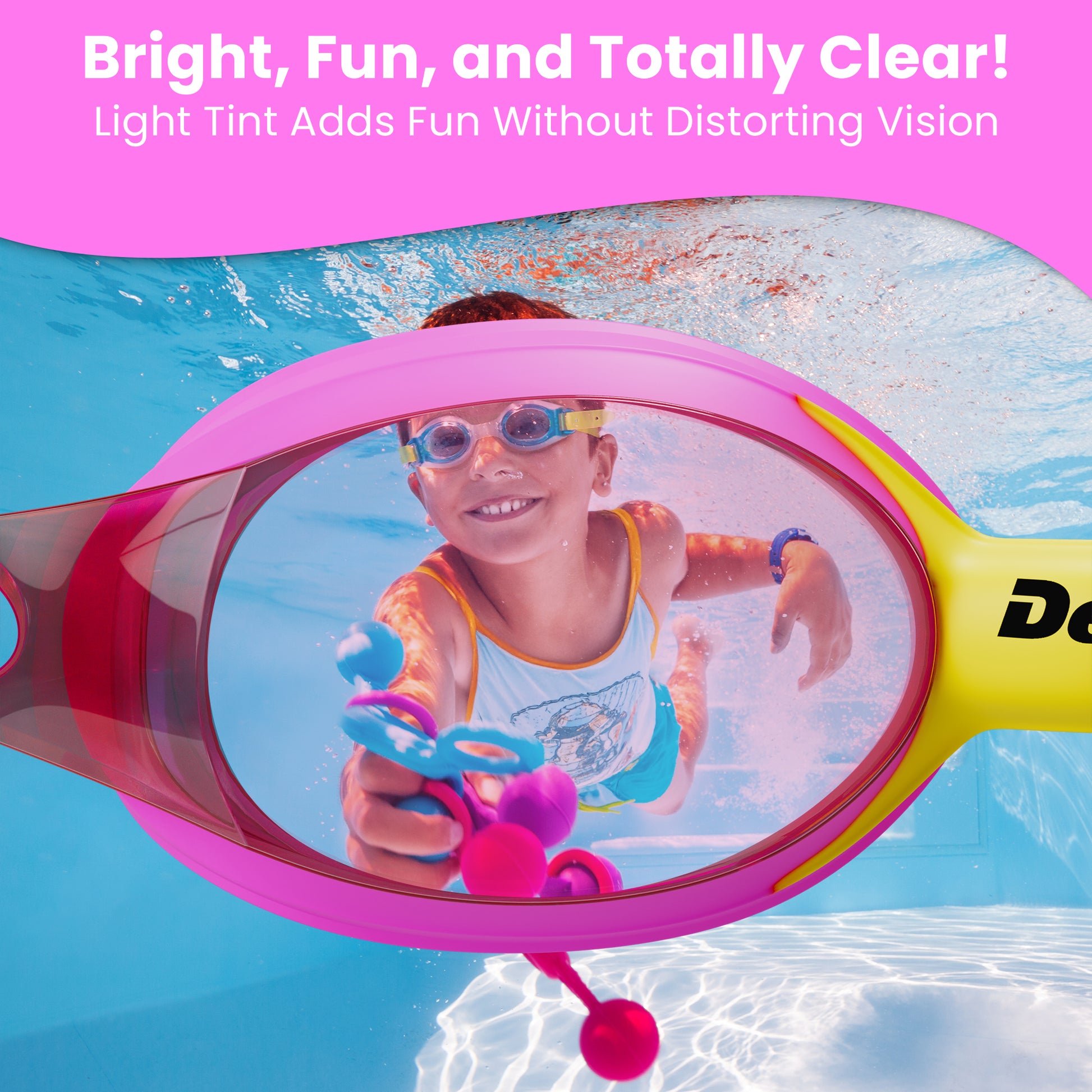Kids Elite Performance Swim Goggles