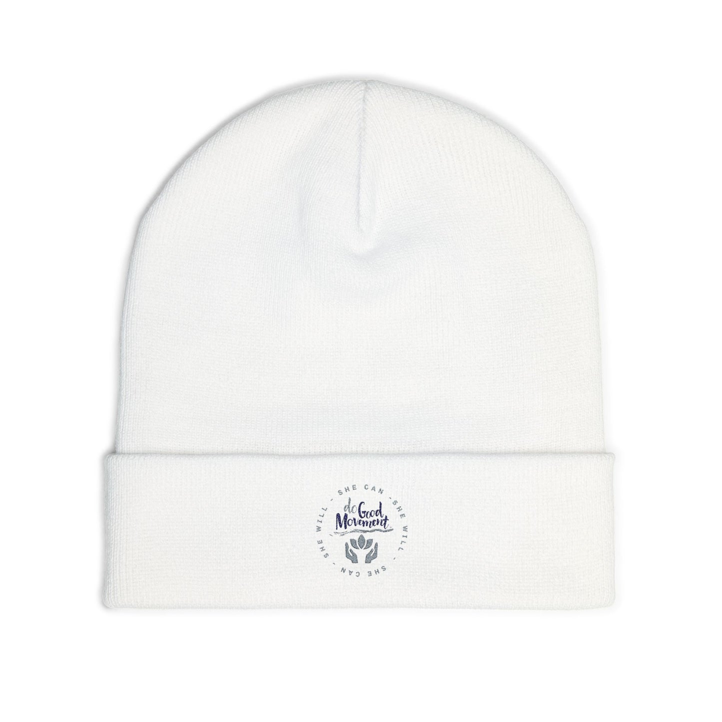 Do Good Movement Knit Beanie (Embroidery)