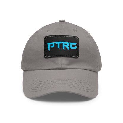 Dad Hat with Leather Patch (Rectangle)