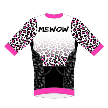 HISSYFIT WOMEN'S CUSTOM SHORT SLEEVE AERO TRI TOP