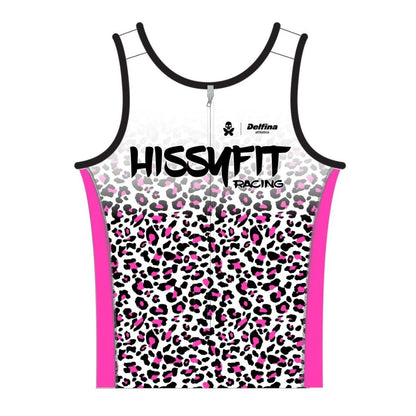 HISSYFIT WOMEN'S CUSTOM SLEEVELESS TRI TOP