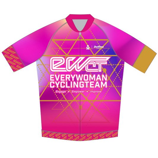 EWCT CUSTOM WOMEN'S CLUB FIT CYCLING JERSEY