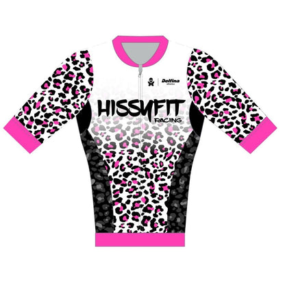 HISSYFIT WOMEN'S CUSTOM SHORT SLEEVE AERO TRI TOP