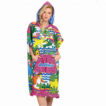 Hooded Poncho Towel