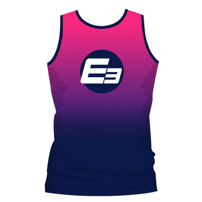 E3 HAWAIIAN SUNSET CUSTOM UNISEX RUN TANK