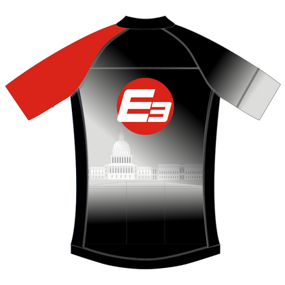 E3 CAPITOL HILL CUSTOM MEN'S RACE FIT CYCLING JERSEY