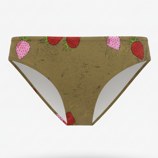 FRAGARIA FIELDS WOMEN'S BIKINI SWIMSUIT BOTTOM