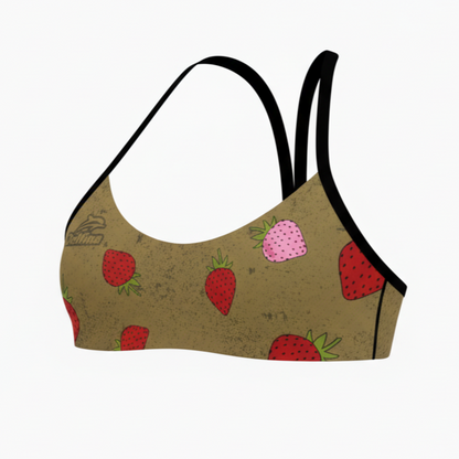 FRAGARIA FIELDS WOMEN'S BIKINI SWIMSUIT TOP