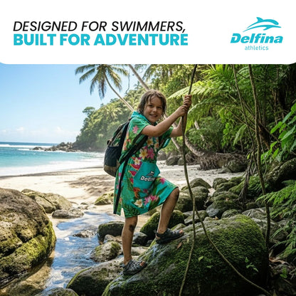 Hooded Poncho Towel Built for Adventure