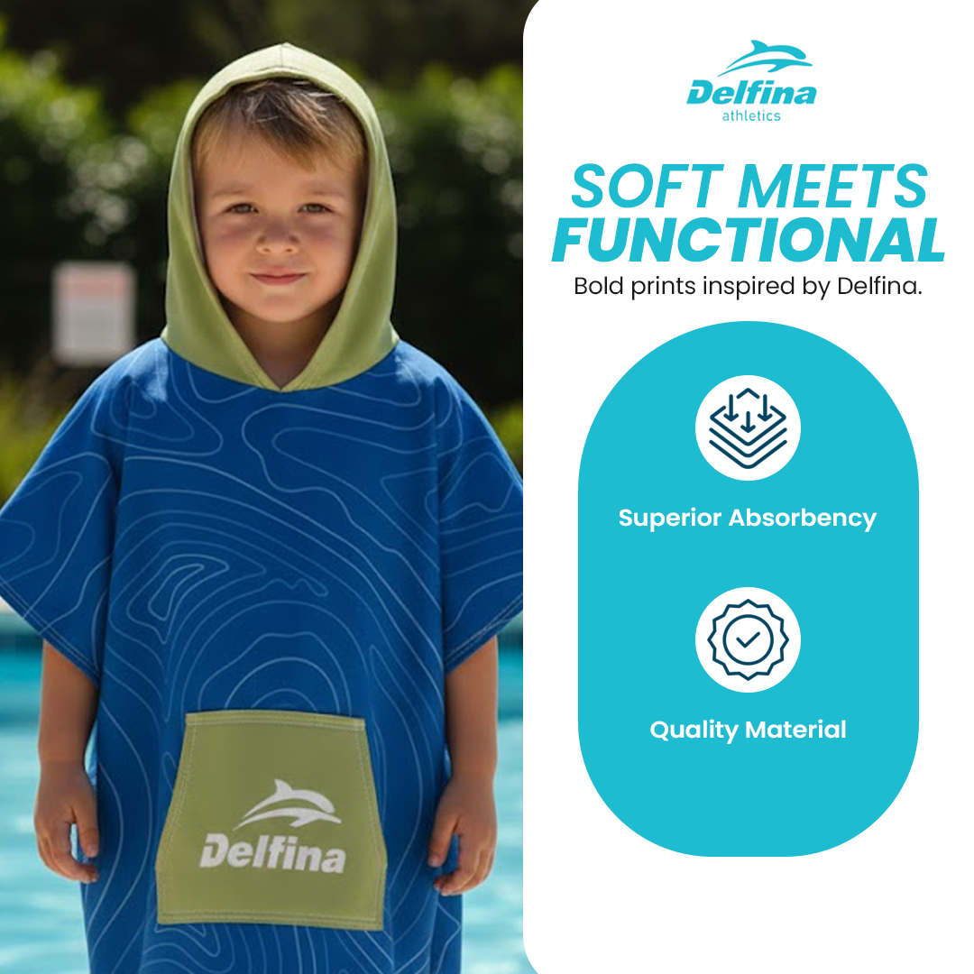 Hooded Poncho Towel Soft Meet Functional