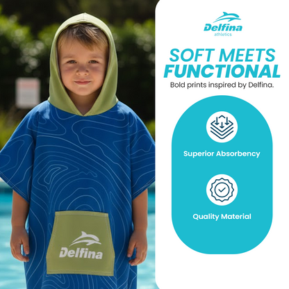 Hooded Poncho Towel Soft Meet Functional