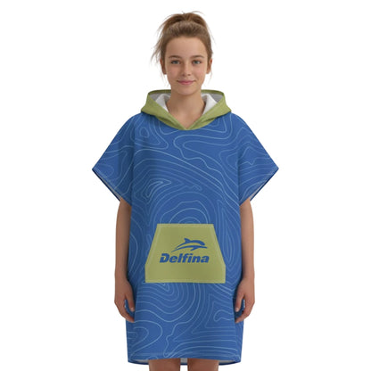 Hooded Poncho Towel for Girls