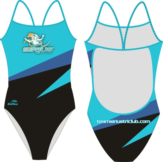 WOMEN'S LIGHTBACK SWIMSUIT TSTC TEAL