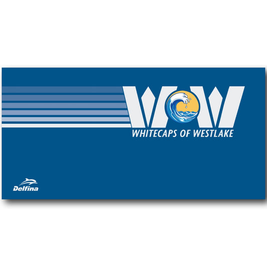 CUSTOM TOWEL WHITECAPS OF WESTLAKE