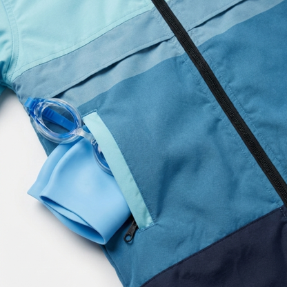 Delfina Kids Swim Parka with Removable Sleeves