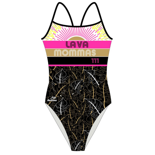 LAVA MOMMAS CUSTOM WOMEN'S LIGHTBACK SWIMSUIT