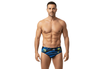 MEDOUSA MEN'S SQUARED SWIM BRIEF