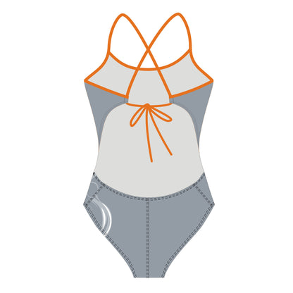 MIAMI DIVING CUSTOM WOMEN'S TIE BACK SWIMSUIT