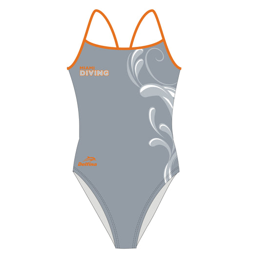 MIAMI DIVING CUSTOM WOMEN'S CUT OUT SWIMSUIT