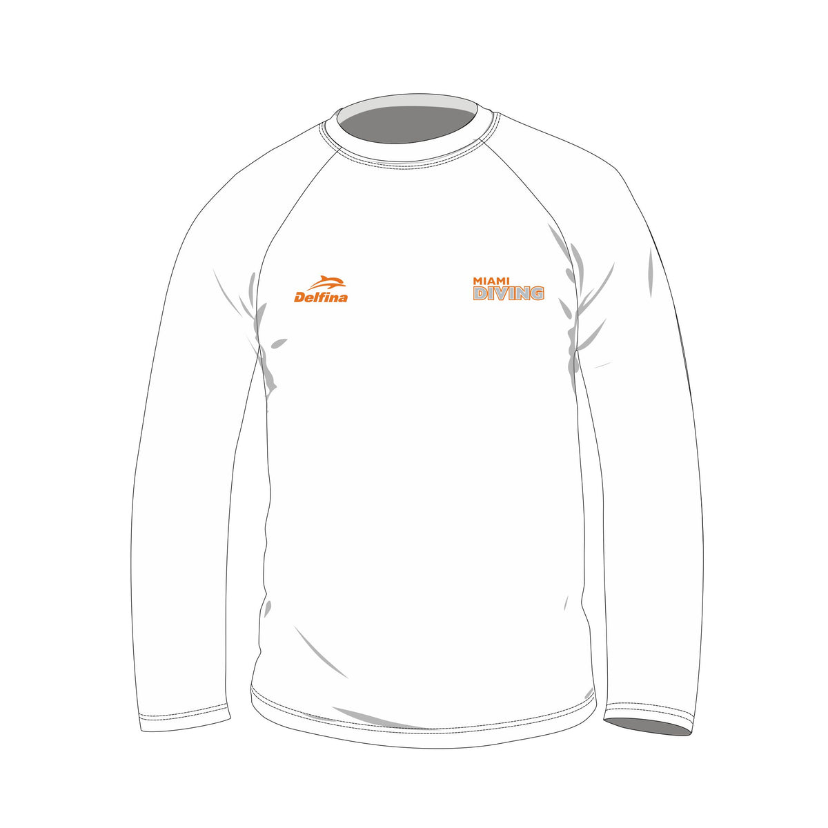 MIAMI DIVING CUSTOM RASH SHIRT (MODEL ST LG)