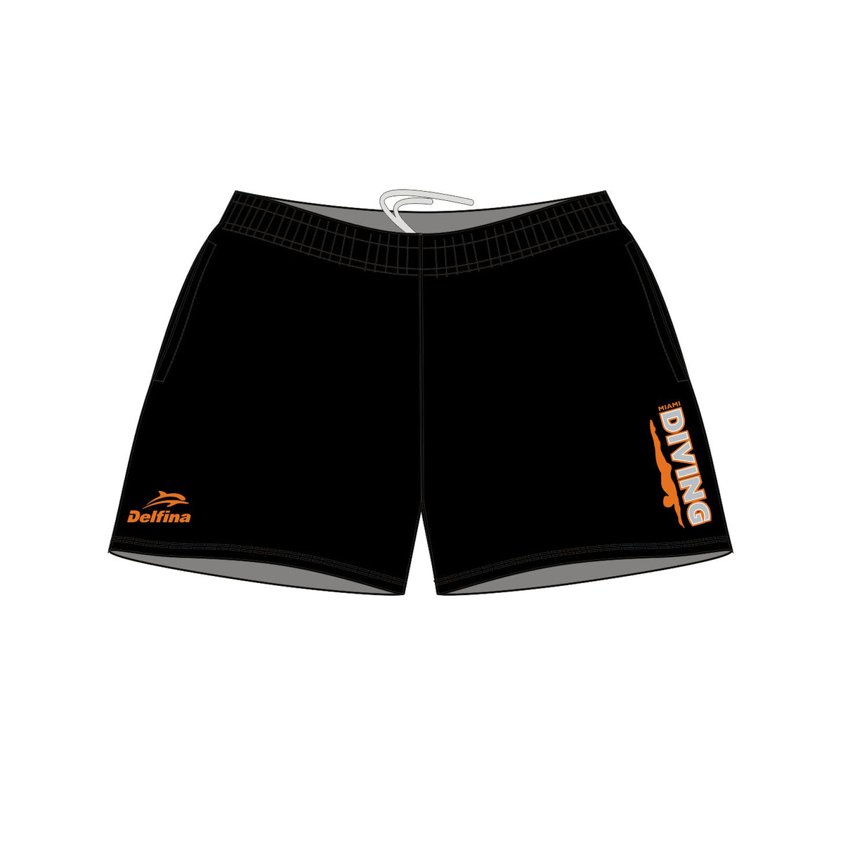 MIAMI DIVING WOMENS CUSTOM SHORTS
