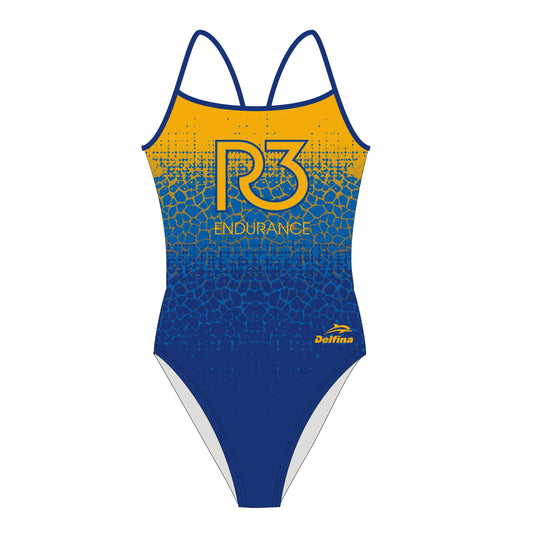 R3 ENDURANCE CUSTOM WOMEN'S OPENBACK ONE-PIECE SWIMSUIT