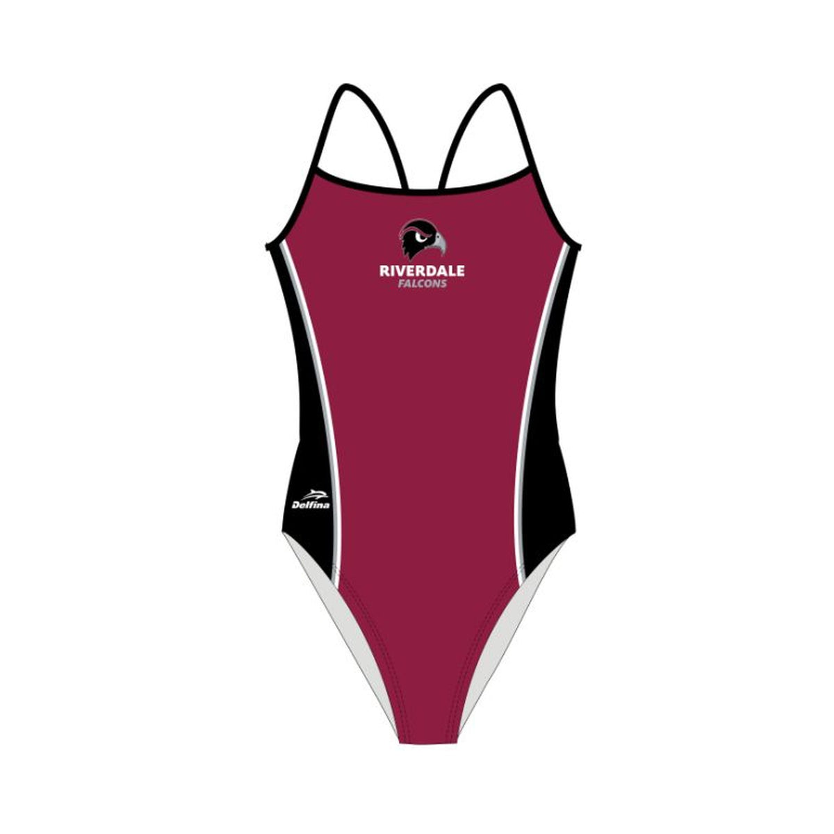 RIVERDALE CUSTOM GIRL'S LIGHTBACK ONE-PIECE SWIMSUIT