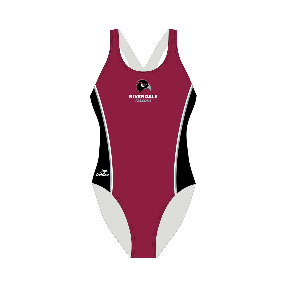 RIVERDALE CUSTOM GIRL'S XBACK ONE-PIECE SWIMSUIT
