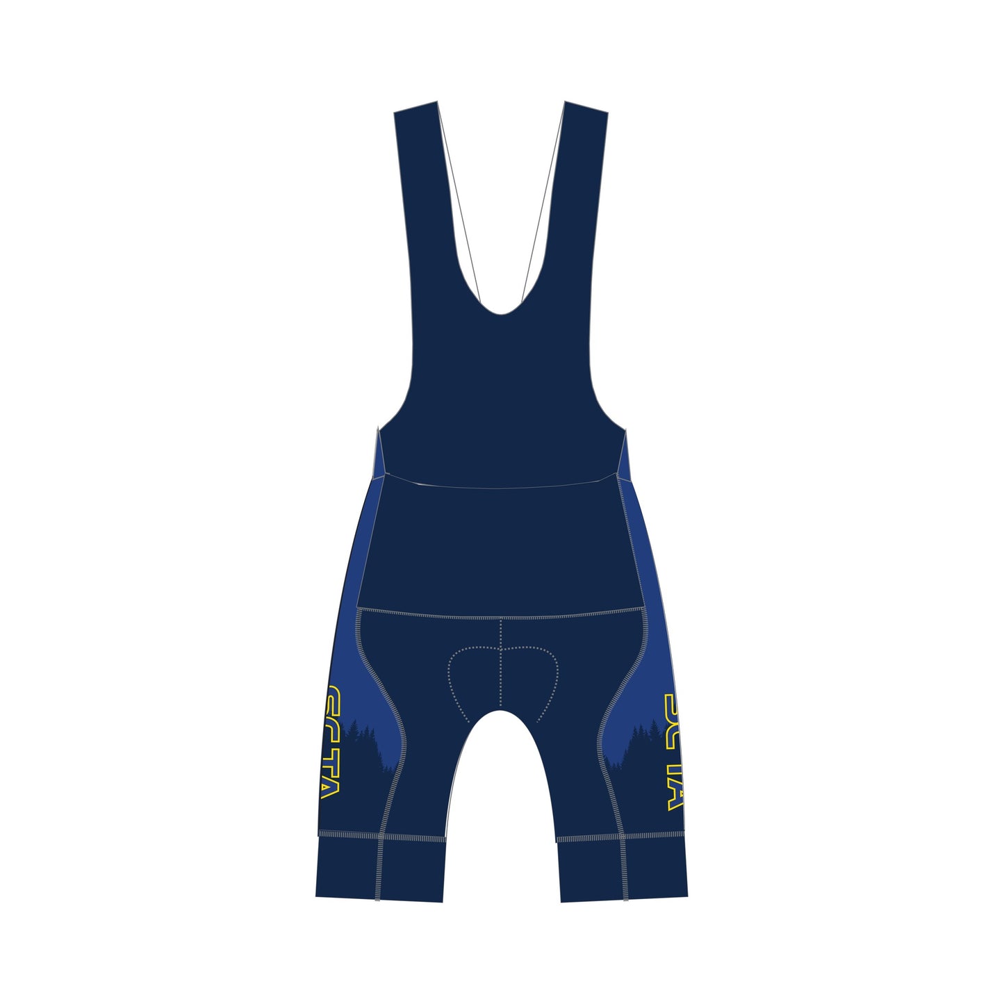 SCTA CUSTOM WOMEN'S CYCLE BIB SHORT