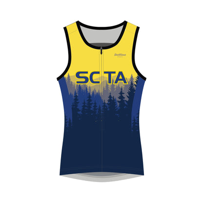 SCTA CUSTOM WOMEN'S SLEEVELESS TRI TOP