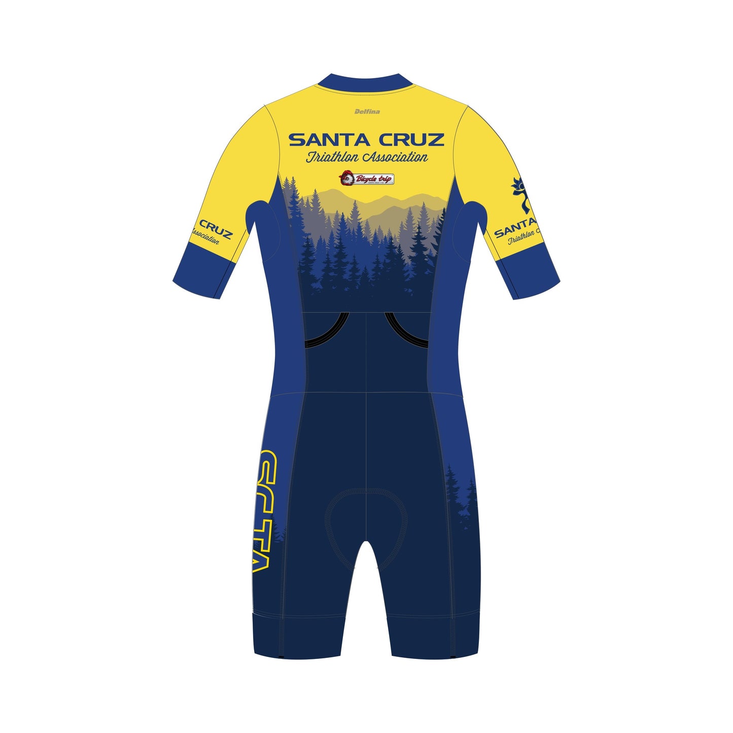 SCTA CUSTOM WOMEN'S SHORT SLEEVE TRI SKINSUIT