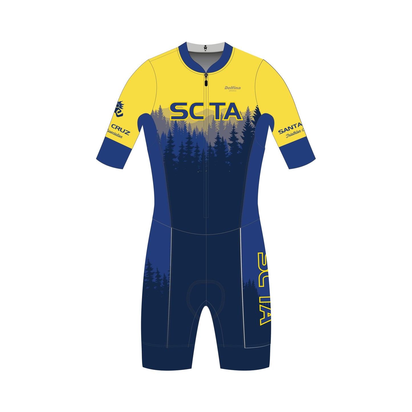 SCTA CUSTOM WOMEN'S SHORT SLEEVE TRI SKINSUIT