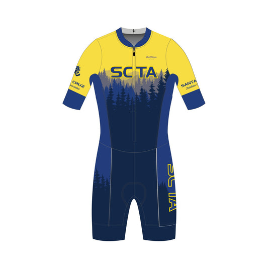 SCTA CUSTOM MEN'S SHORT SLEEVE TRI SKINSUIT