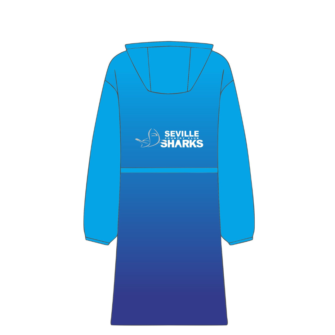 SEVILLE SHARKS CUSTOM SWIM PARKA