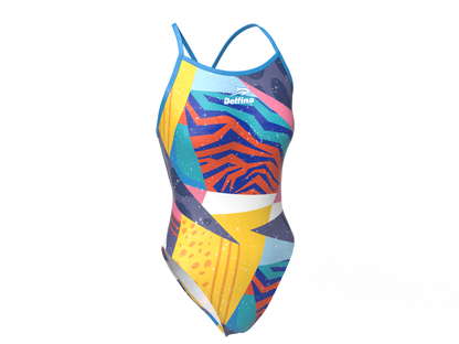 Crazy Patch Women's Lightback Swimsuit