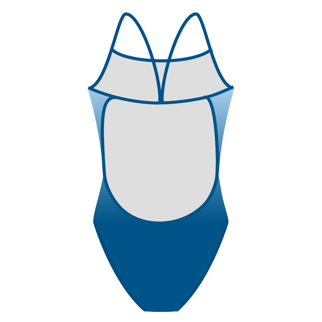 SHADY HOLLOW STINGRAYS CUSTOM WOMEN'S LIGHTBACK SWIMSUIT