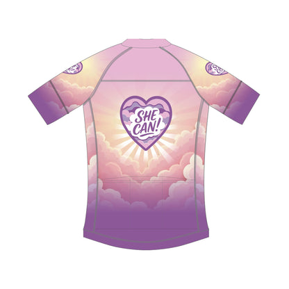 THE DO GOOD MOVEMENT CUSTOM WOMEN'S RACE FIT CYCLING JERSEY