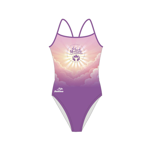 THE DO GOOD MOVEMENT CUSTOM WOMEN'S OPENBACK ONE-PIECE SWIMSUIT