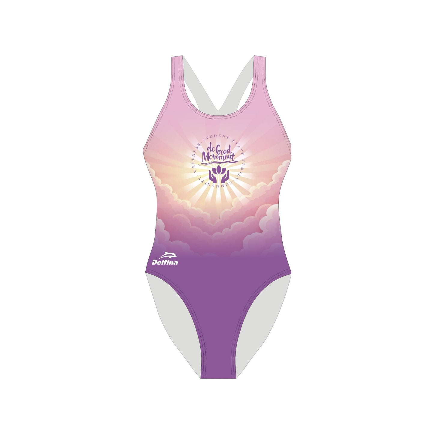 THE DO GOOD MOVEMENT CUSTOM WOMEN'S XBACK ONE-PIECE SWIMSUIT