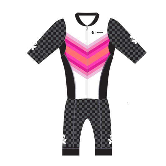 WOMEN'S CUSTOM SHORT SLEEVE TRI SKINSUIT