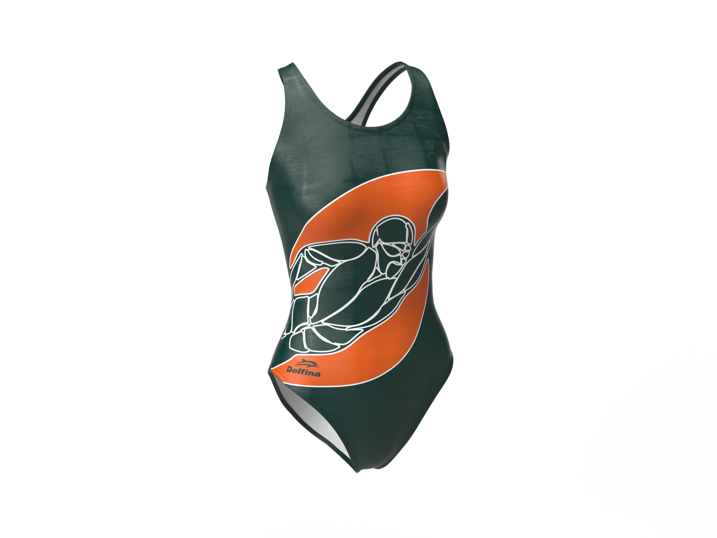GIRLS XBACK SWIMSUIT CUSTOM HURRICANE AQUATICS
